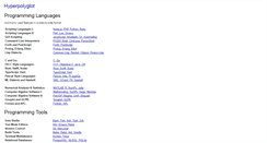 Desktop Screenshot of hyperpolyglot.org